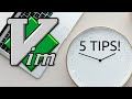 5 Vim Tips and Tricks in 5 minutes!!