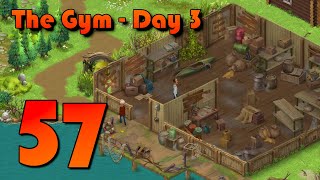 The Gym Day 3 - Playrix Homescapes - Lake House Part 57 - Android Gameplay