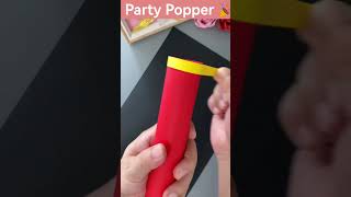 DIY Party Popper | Paper Cup Party Popper | How To Make Party Popper at Home