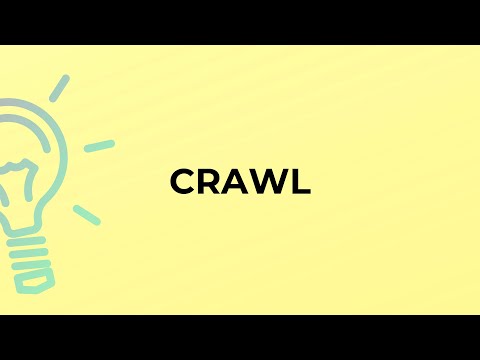 How do you use the word crawl in a sentence?