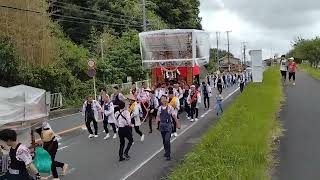 山名神社天王祭2023　土曜日　市場