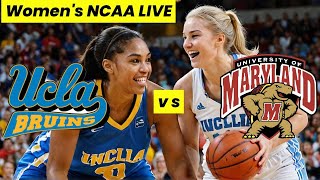 UCLA vs Maryland NCAA  Women's College Basketball Live