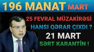 190 manat yardım dünən müzakirə edildi - GÖZLƏDİYİMİZ QƏRAR ÇIXMADI