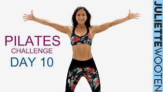 Full Body Pilates Workout | 10 DAY Pilates Challenge Day #10 | Juliette Wooten