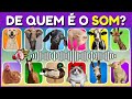 ADIVINHE O ANIMAL PELO SOM 🎶 | Planeta Quiz