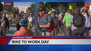 Cyclists hit the streets for Colorado’s Bike to Work Day