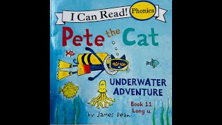 I Can Read! Phonics Pete the Cat- Underwater Adventure by James Dean 儿童英文绘本阅读