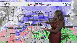 DFW Weather: Snow and sleet across North Texas, latest forecast and timeline