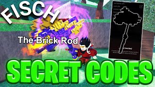 FISCH Secret Developer Rod CODES! The Brick Rod