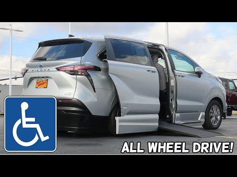 All Wheel Drive Mobility Van - Toyota Sienna With VMI NorthStar - Fits ...