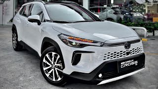 All-New! Corolla Cross HEV : Hybrid-Crossover SUV | White Color