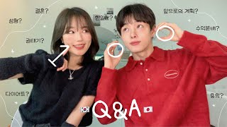 [Korean-Japanese Couple] Answering all your questions, QnA celebrating 1M👩‍❤️‍👨