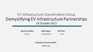 Demystifying EV Infrastructure Partnerships - 26 Oct 2021