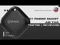 CHZHVAN Smart Key Finder – Bluetooth Tracker for Keys, Wallets & Luggage, IP67 Waterproof