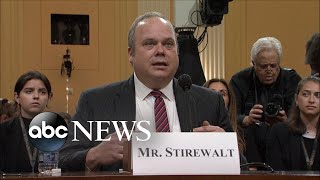 Former Fox News political editor Chris Stirewalt testifies before Jan. 6 committee