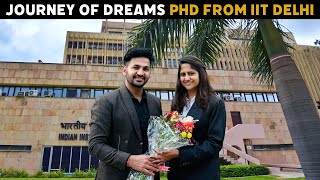 A JOURNEY FROM MS. TO DR. 🎉| IIT DELHI | CELEBRATING MY WIFE’S PHD ACHIEVEMENT | TRAVELING DOCTORS