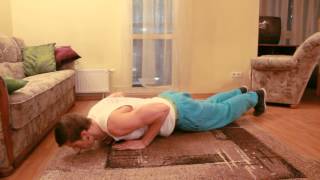 Atsispaudimų progresija - Push up progression