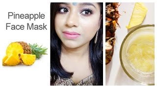 Anti Ageing Pineapple Face Mask For Youthful Glowing Skin || Natural Very Effect