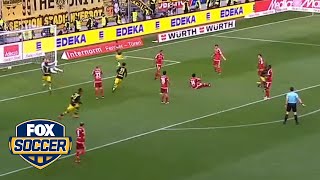 Christian Pulisic saves the day for Borussia Dortmund | FOX SOCCER
