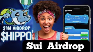 $HIPPO Airdrop Claim ~ Full guide on how to claim Hippo Web3 Airdrop | Sui Web3 wallet airdrop