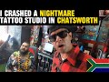 I Crashed a Nightmare Tattoo Studio in Chatsworth, Durban  #southafrica #travel