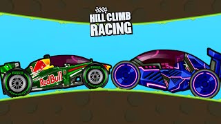 Hill Climb Racing Vs Hill Climb Racing 2 - Redbull Formula and Nikita Formula