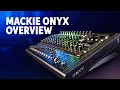 Ikhtisar Jalur Mixer Mackie Onyx