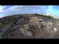 cocoa beach glass bank demolition montage video