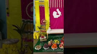 Seemantham/baby shower /decor/ideas