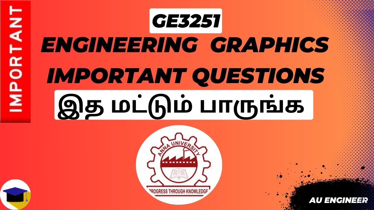 GE3251 ENGINEERING GRAPHICS IMPORTANT TOPICS - YouTube