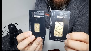 Perth Mint Gold Minted Bar Unboxing