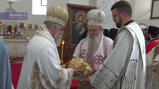 Prizren - Rezanje slavskog kolača povodom slave Bogoslovije