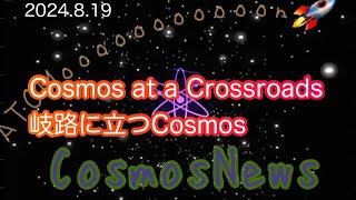 【Cosmos】 Cosmos at a Crossroads岐路に立つCosmos‼️（2024.8.19）しゅちゅわんの暗号資産情報