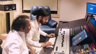Anirudh And Deva Composing Live Darbar at his Studio