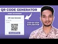 How to Build a QR-Code Generator Using JAVASCRIPT | Step-By-Step Explanation