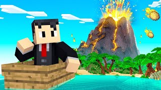 LOKIS DENTRO DO VULCÃO GIGANTE NO MINECRAFT