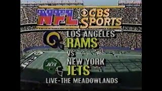 1986 Week 13 - Rams vs. Jets