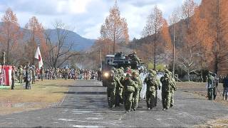 福知山駐屯地11観閲行進.