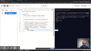 Getting Terminal Input in Java, JS, and Python