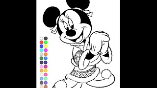 Free Minnie Mouse Coloring Pages For Kids - Minnie Mouse Coloring Pages