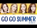 KARA - GO GO SUMMER! (Korean version | Rom/Eng/Port Lyrics)