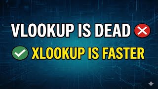 Stop Using VLOOKUP! Do This Instead (XLOOKUP Tutorial)