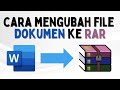 Cara Mengubah File Dokumen ke RAR di Laptop Windows