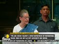 Sonia Gandhi hits out at Modi government