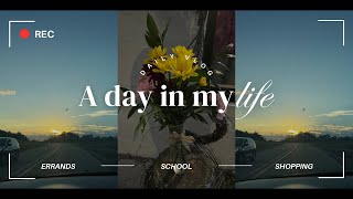 A DAY IN MY LIFE | school, practice, shopping, and more😘