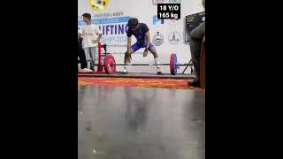 Power lifting competition, Kerala-2022 Sub junior BW - 53 kg