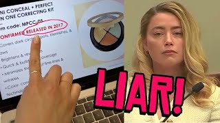 Amber Heard LIED! Cosmetic Company CALLS HER OUT!