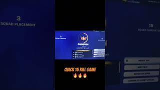 15 kill 3rd Unreal Lobbies     😎🔥😎🔥     #fortnite #foryou #gaming #fortniteclips #viral