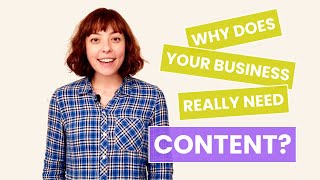 What Is the REAL PURPOSE of WRITING CONTENT for Business?