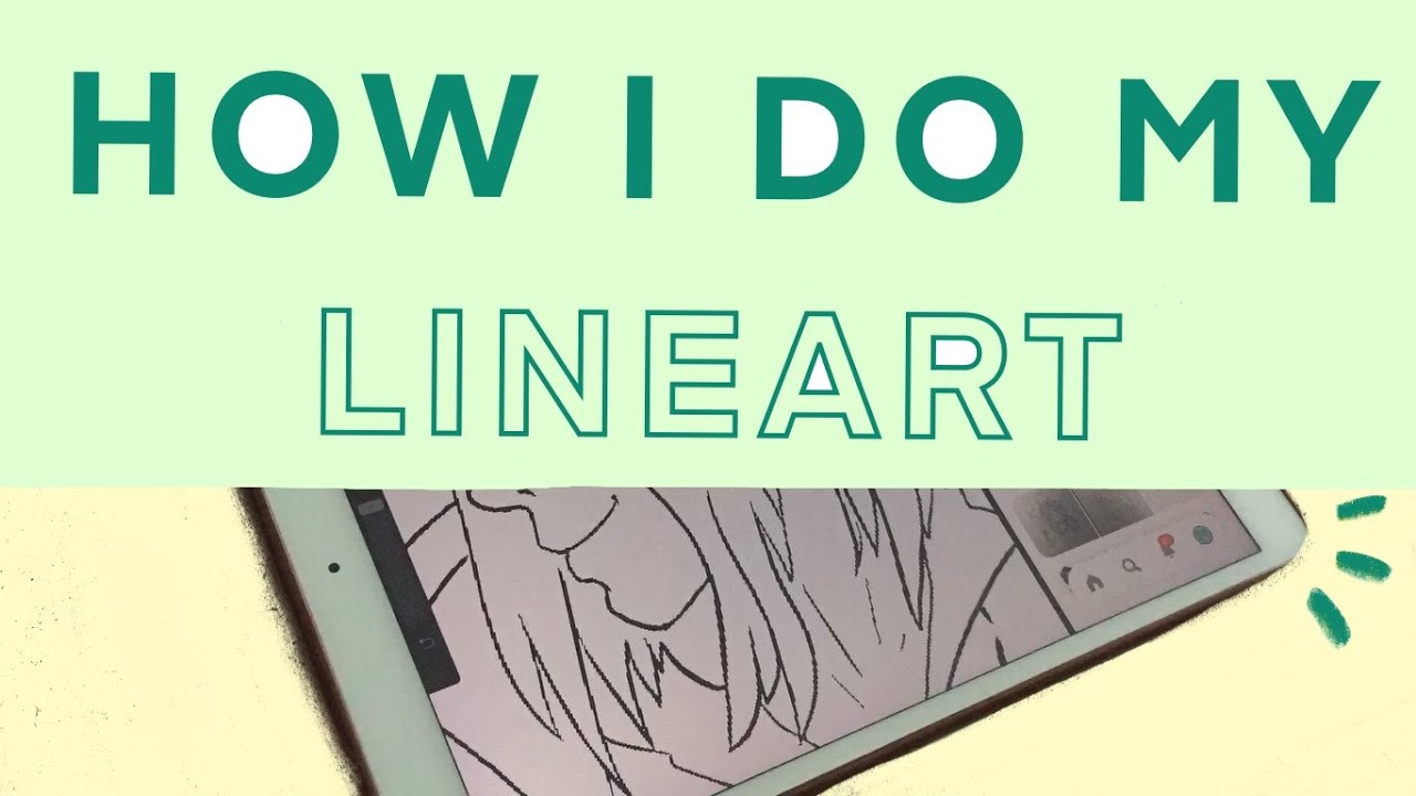 How To Lineart Youtube